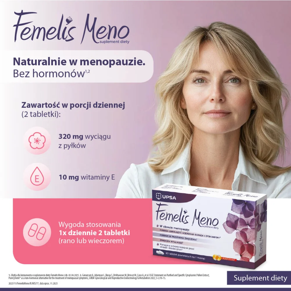 Femelis Meno 60 tabletek powlekanych