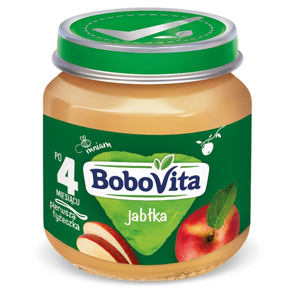 BoboVita, jabłko po 4 miesiącu, 125 g 