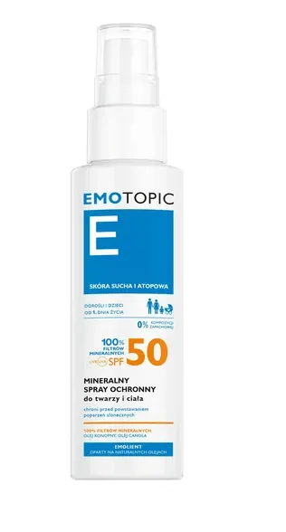 Pharmaceris E Emotopic mineralny spray ochronny SPF 50, 100 ml