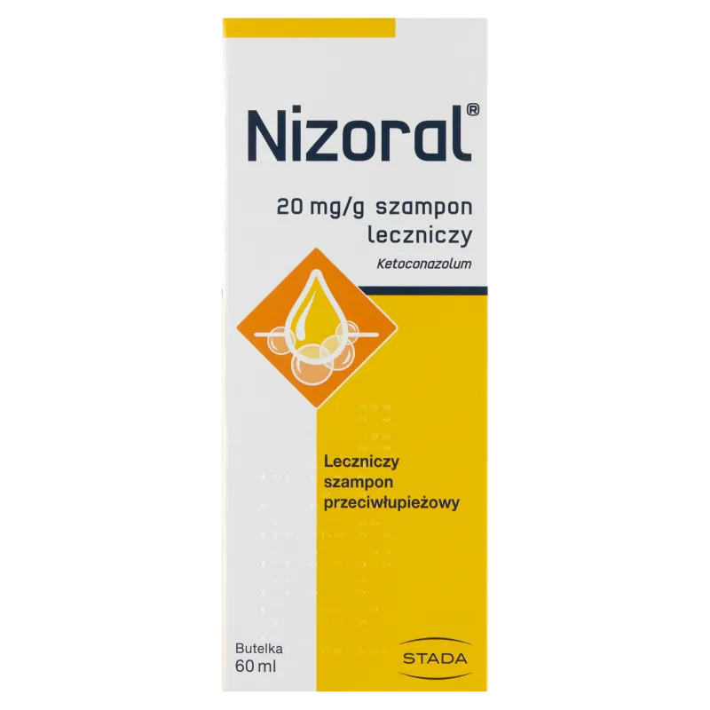 Nizoral, szampon leczniczy, 60 ml