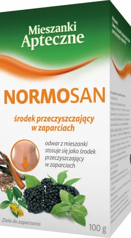 Mieszanki Apteczna Normosan, zioła do zaparzania, 100 g 