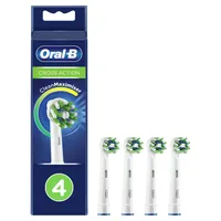 OralB Cross Action, koncówki do szczoteczki, EB50-4, 4 sztuki