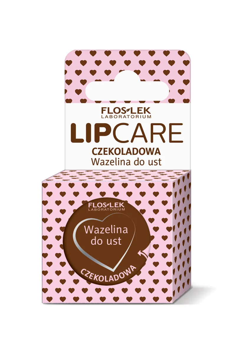 Floslek Lip Care, czekoladowa wazelina do ust, 15 g