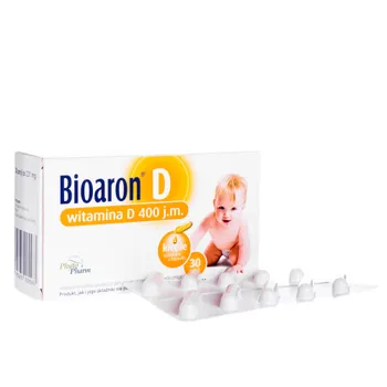 Bioaron D, suplement diety, 30 kapsułek twist-off 