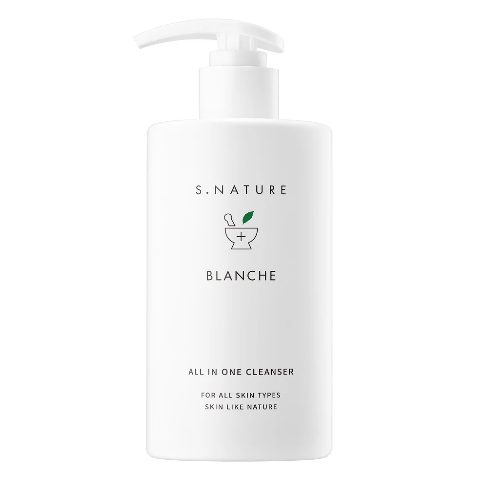 S.Nature Blanche All In One Cleanser nawilżający żel do mycia twarzy i ciała, 260 ml