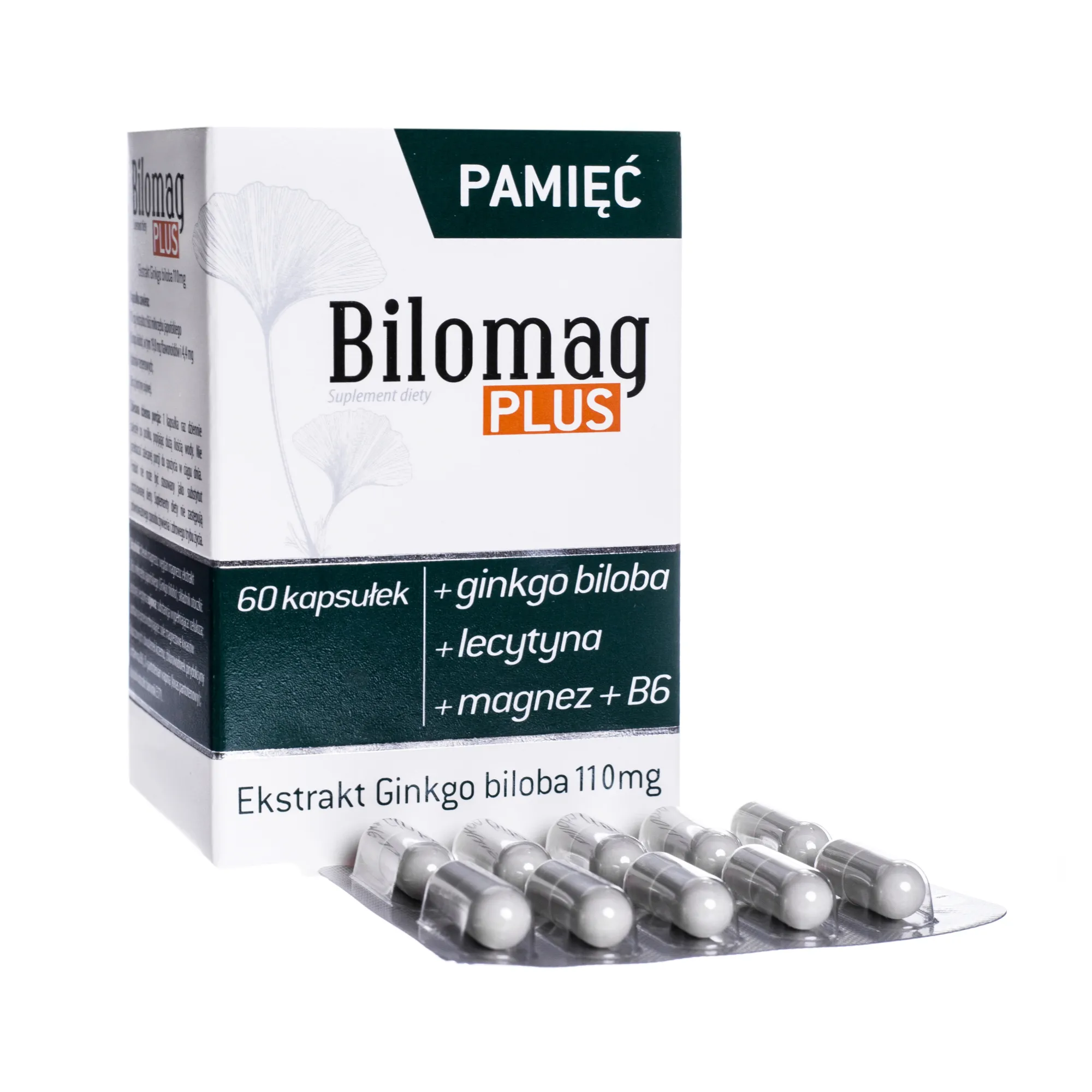 Bilomag Plus, 60 kapsułek