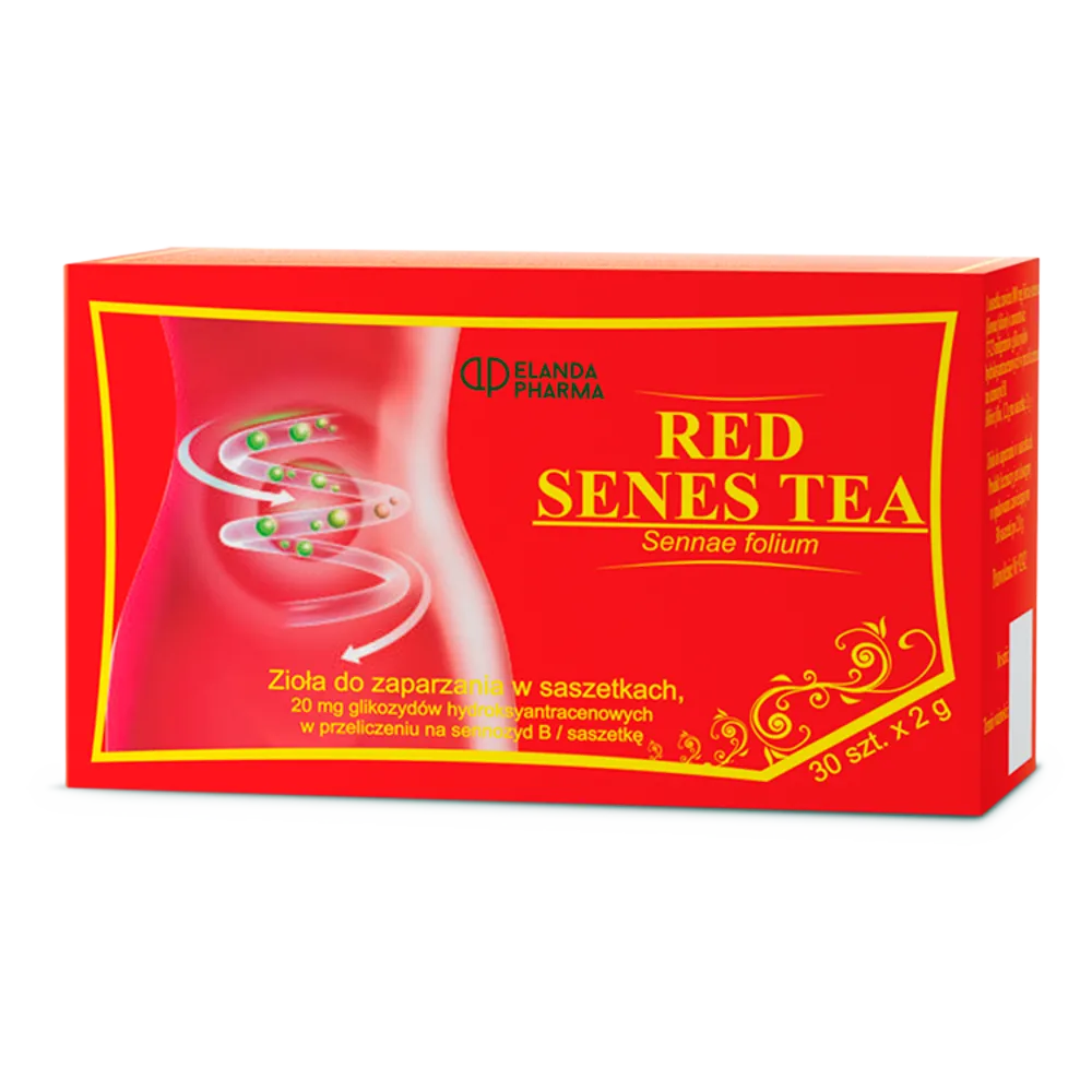 Red Senes Tea - zioła do zaparzania w saszetkach, 30 szt. x 2 g