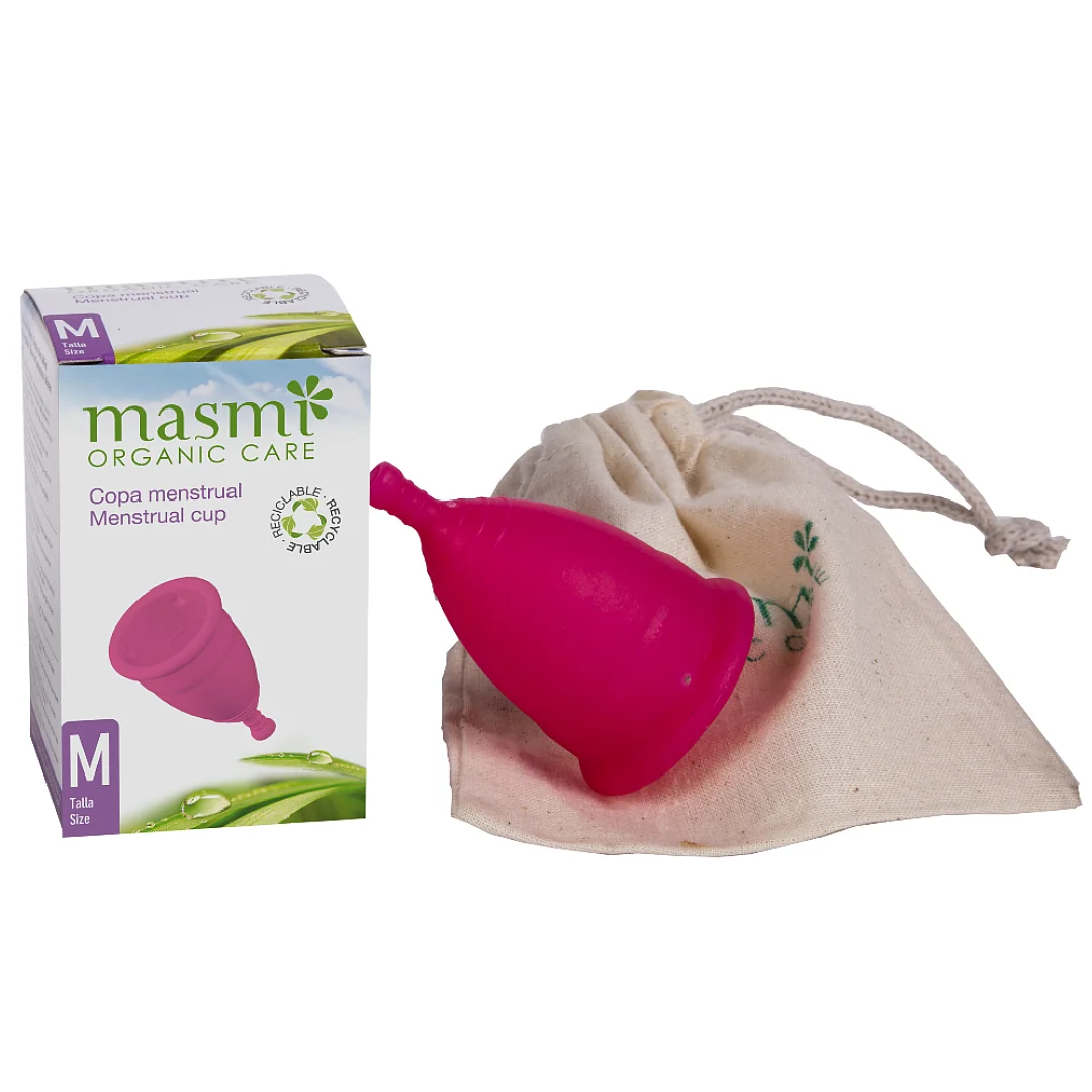 Masmi kubeczek menstruacyjny, rozmiar M, 1 szt.