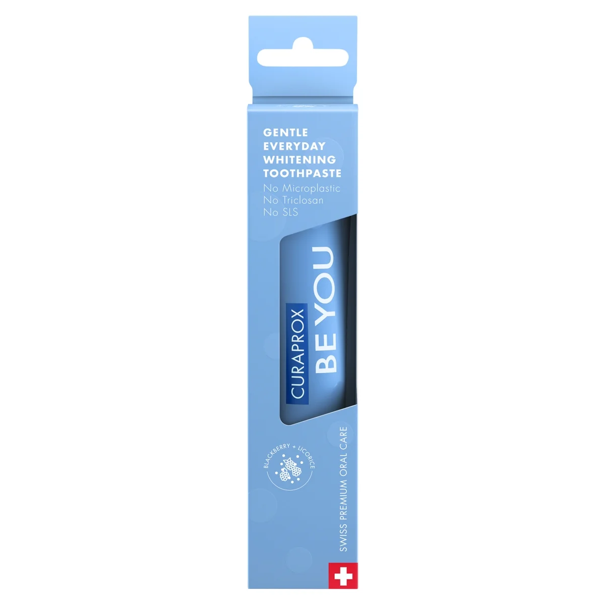 Curaprox Be You Blue pasta do zębów o smaku jeżyny i lukrecji, 60 ml