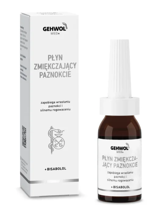 Gehwol Med płyn do zmiękczania paznokci i skórek, 15 ml