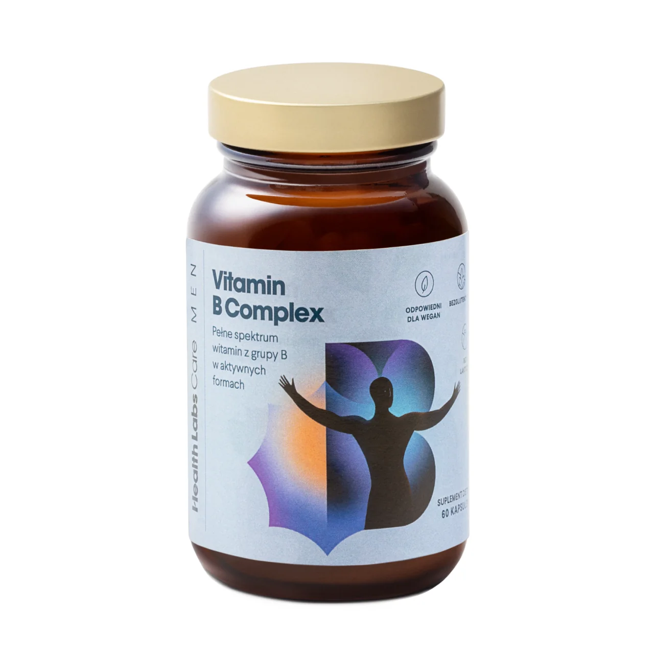 Health Labs Care MEN Vitamin B Complex 60 kapsułek