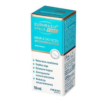 Nexon Euphrasia Hyalo Pure krople do oczu, 10 ml