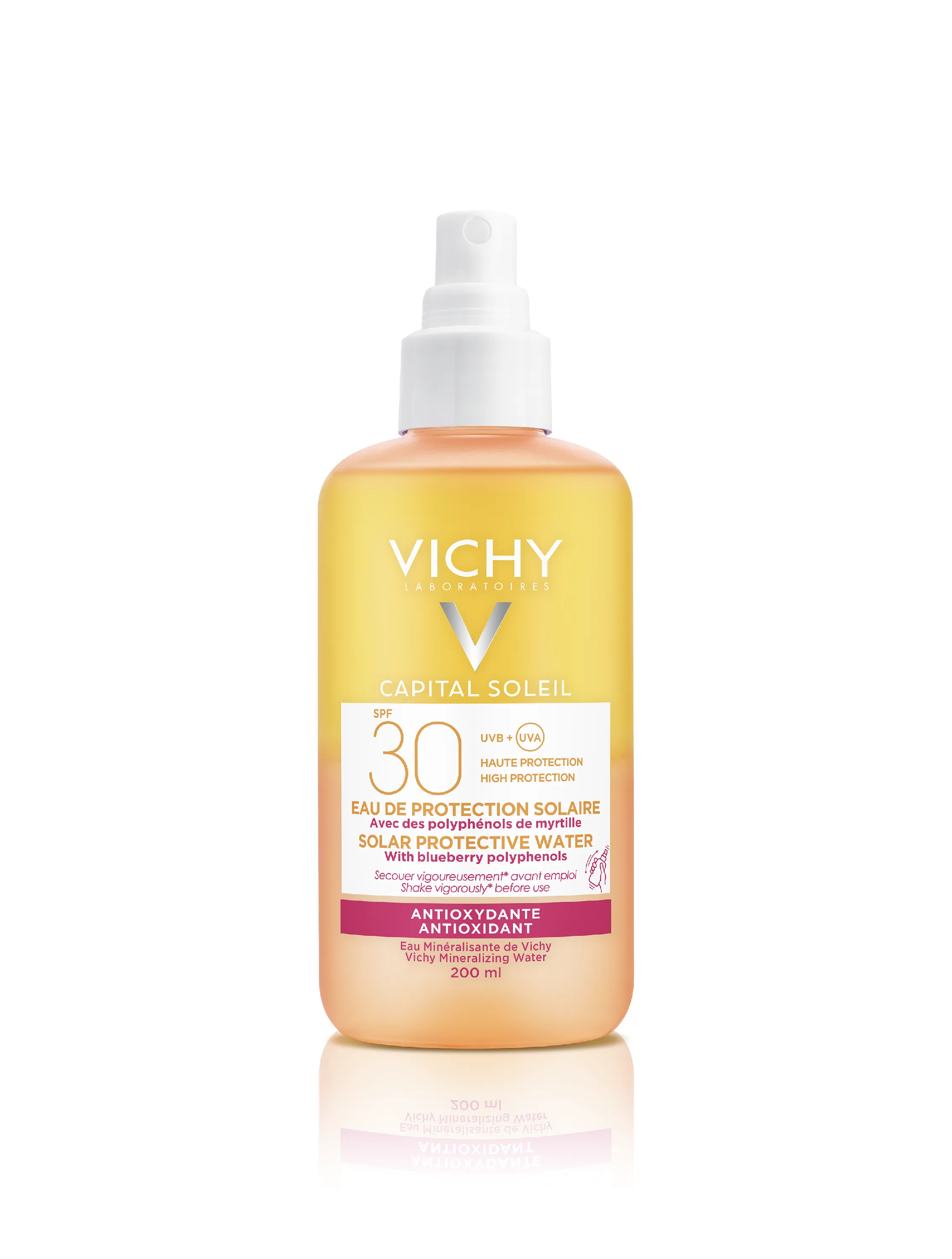 Vichy Ideal Soleil ,mgiełka nawilżająca, spf 30, 200 ml