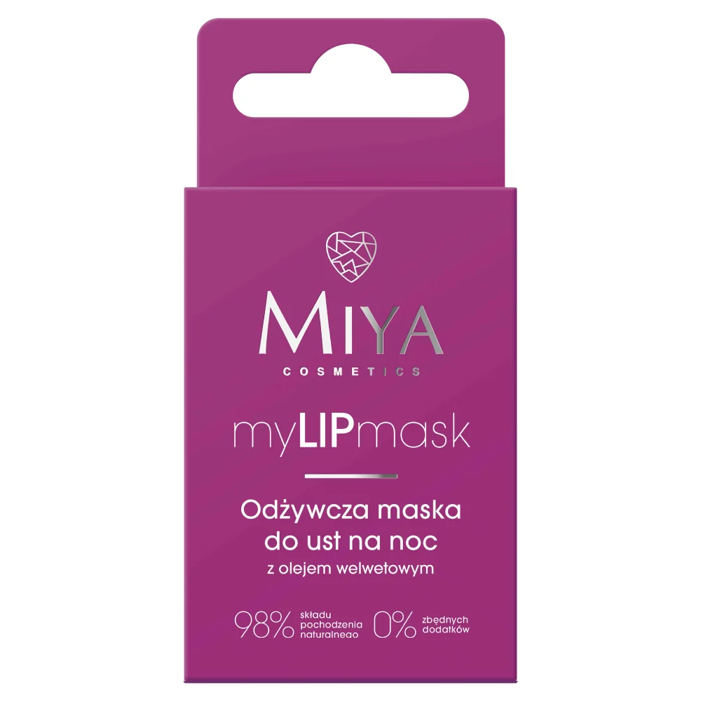 Miya myLIPmask odżywcza maska do ust na noc, 10 g