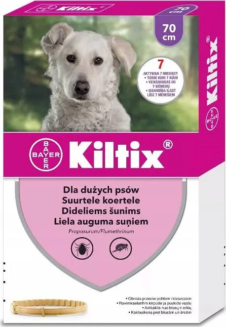 Kiltix 4,5 g + 1,013 g, obroża dla dużych psów, 1 sztuka