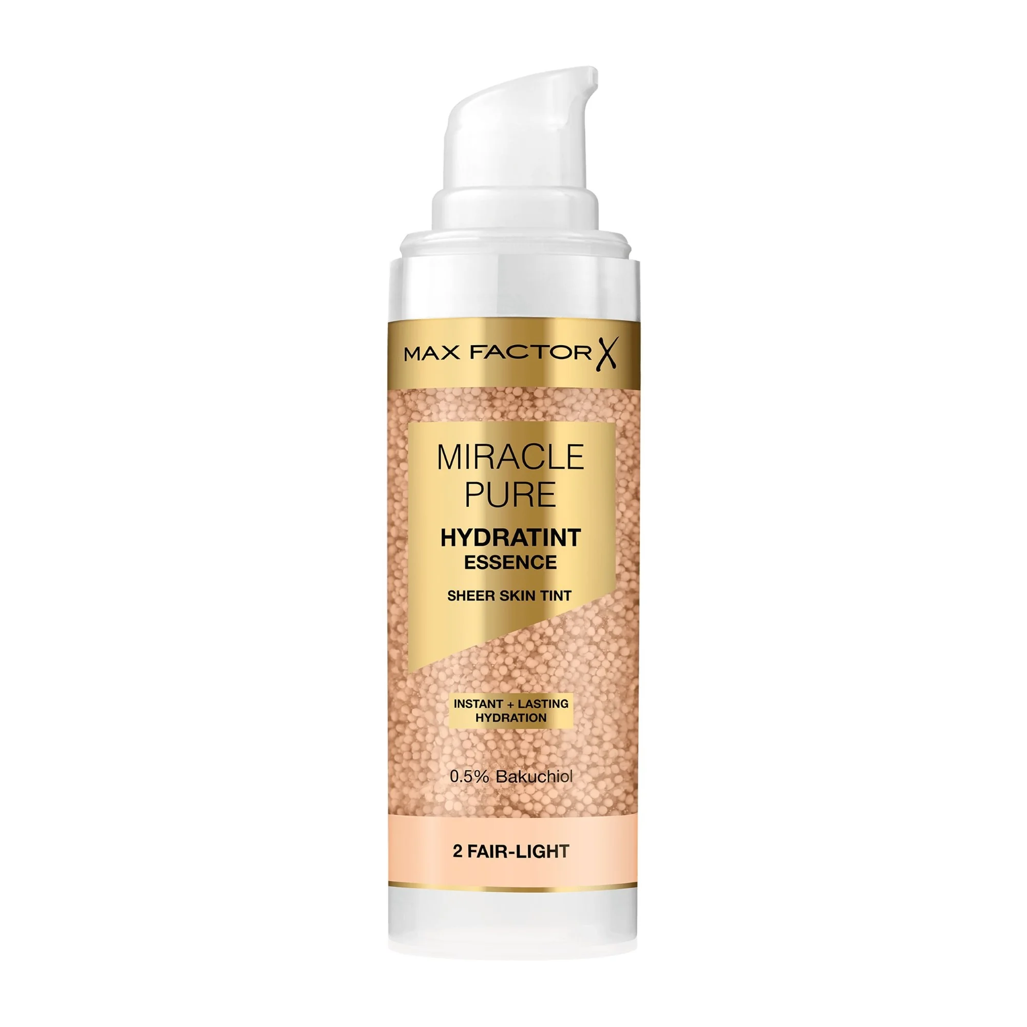Max Factor Miracle Pure Hydratint Essence podkład do twarzy, 2 Fair-Light, 30 ml