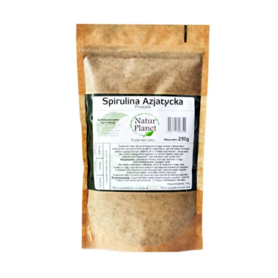 Natur Planet spirulina azjatycka w proszku 250 g
