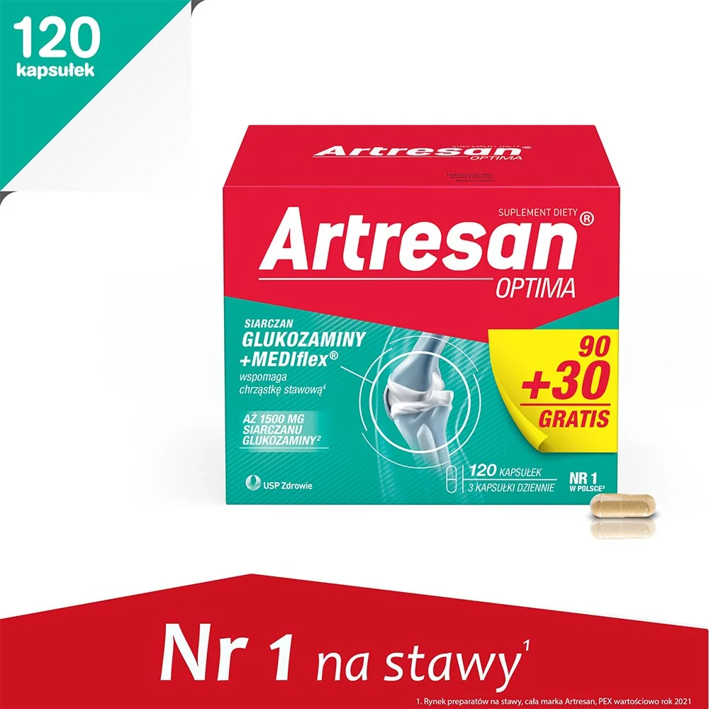 Artresan Optima 90 + 30 kapsułek