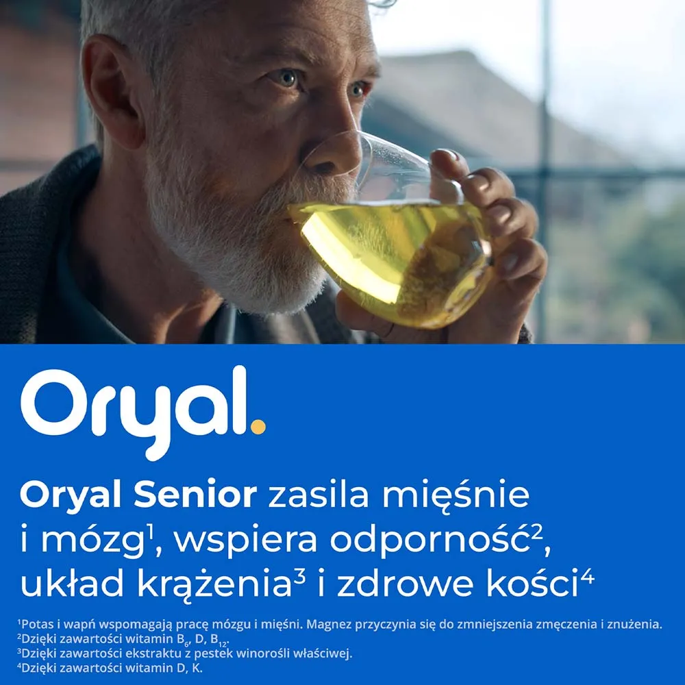 Oryal Senior, 20 tabletek musujących 