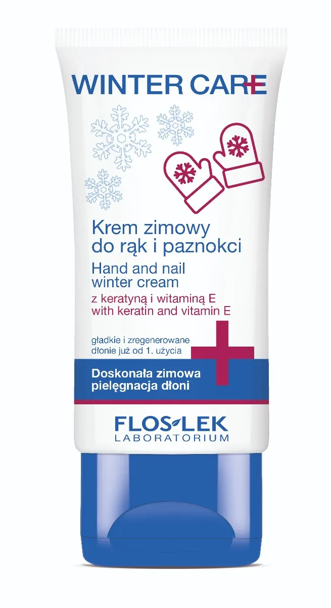 FlosLek Winter Care, krem zimowy do rąk i paznokci, 50 ml