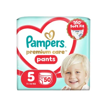 Pampers Premium Care Pants 5 pieluchomajtki, rozmiar 5, 11-17 kg, 50 sztuk