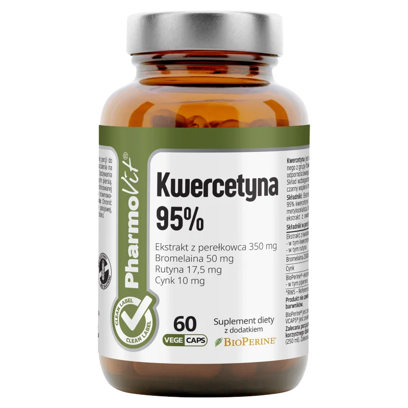 Pharmovit Kwercetyna 95% suplement diety, 60 kapsułek