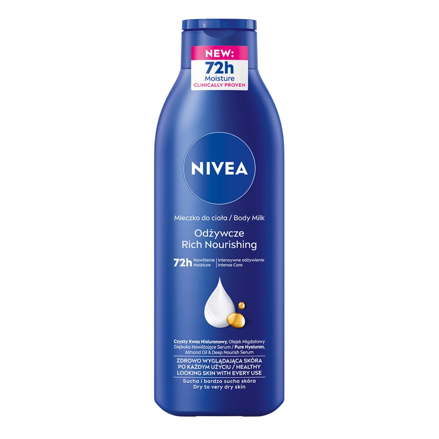 Nivea odżywcze mleczko do ciała, 250 ml