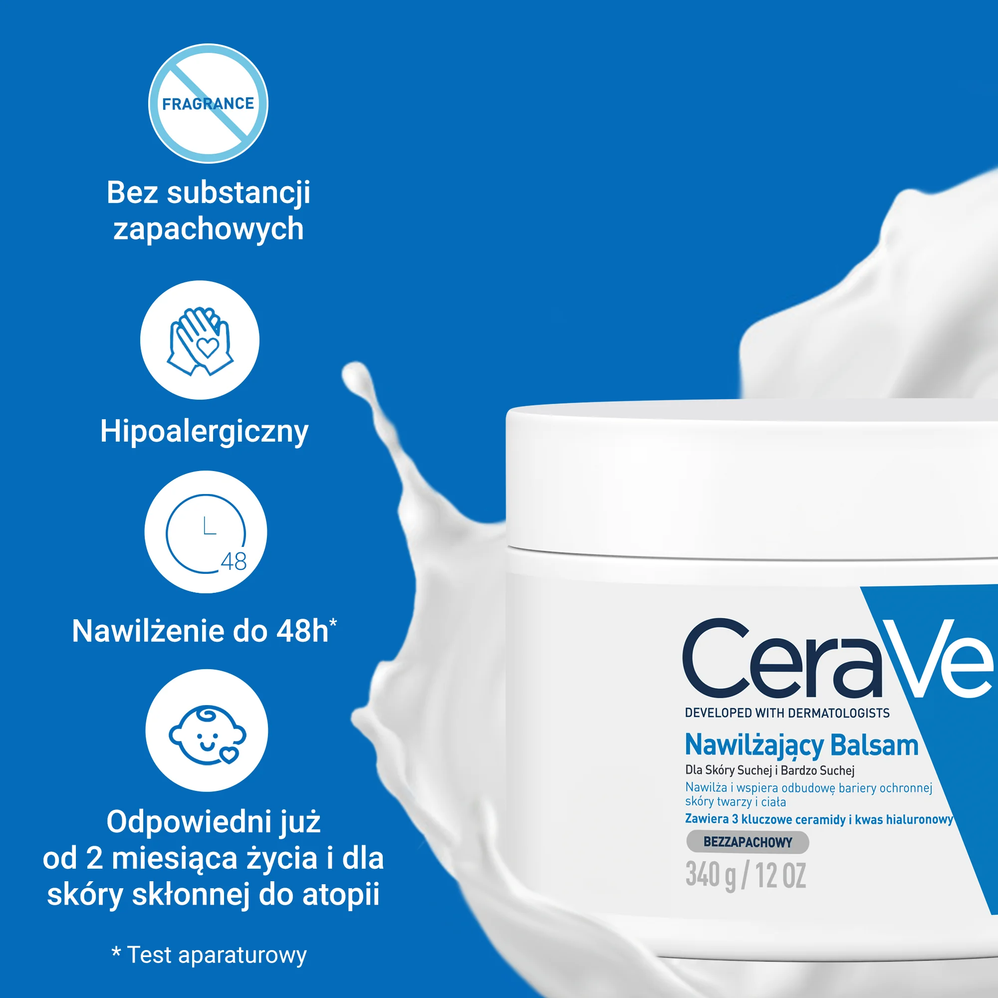 CeraVe balsam nawilżający, 340 g