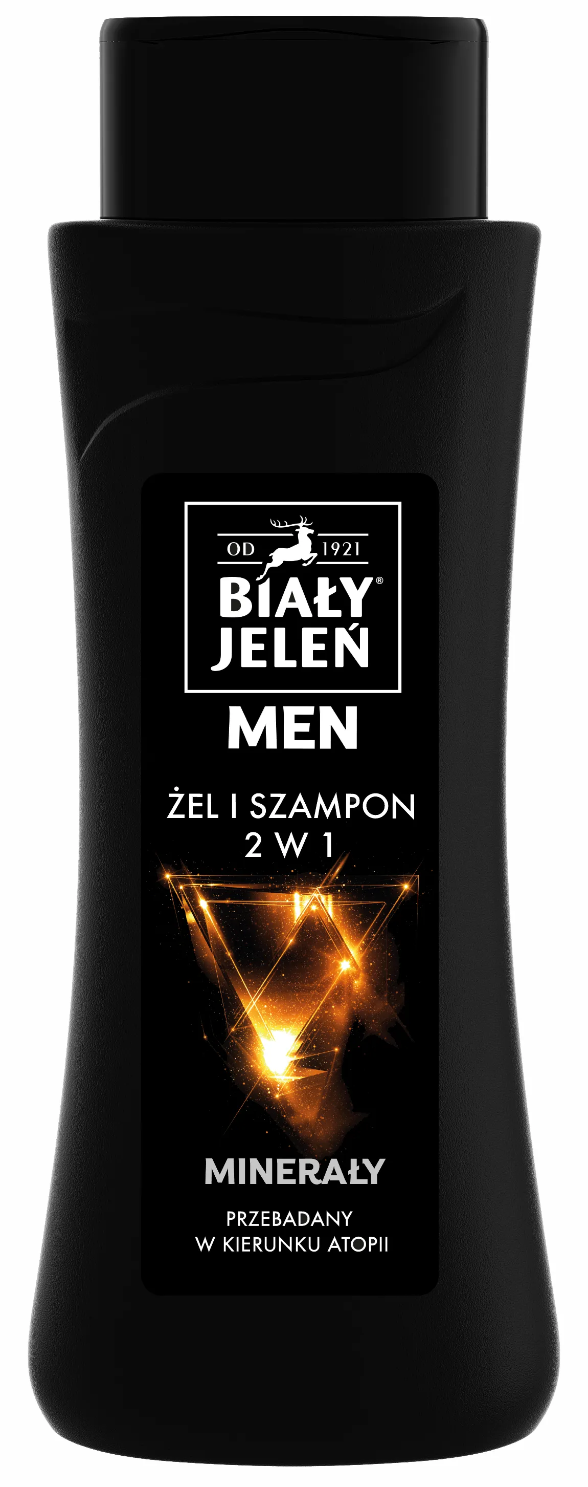 Biały Jeleń Men, żel szampon z minerałami, 300 ml