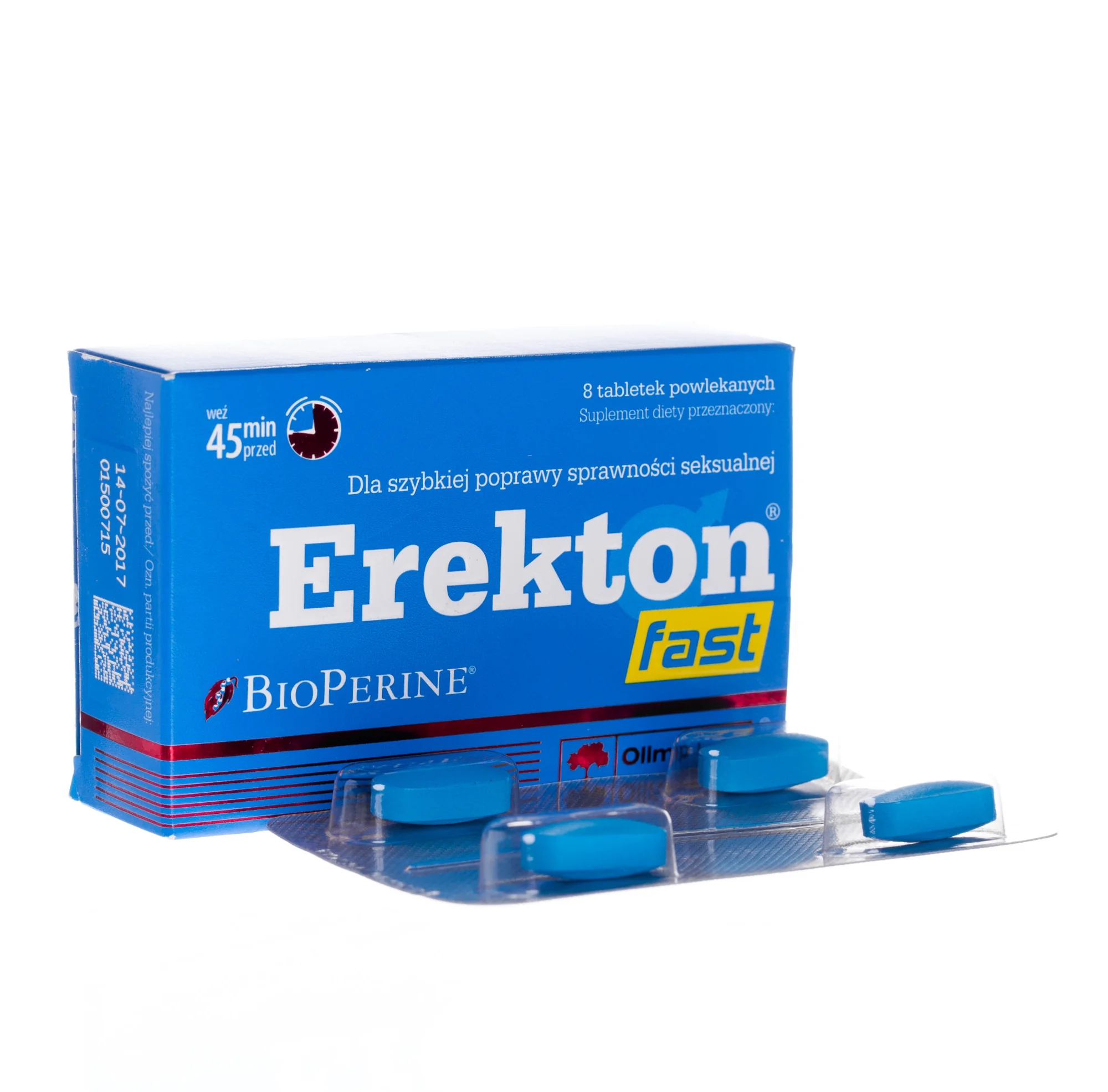 Olimp Erekton Fast suplement diety, 8 tabletek