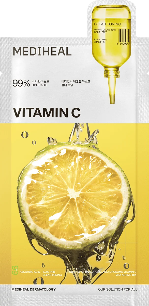 Mediheal Vitamin C Clear Toning maska do twarzy, 24 ml