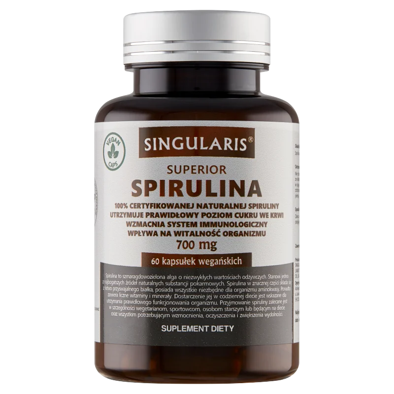 Singularis Spirulina 60 kapsułek