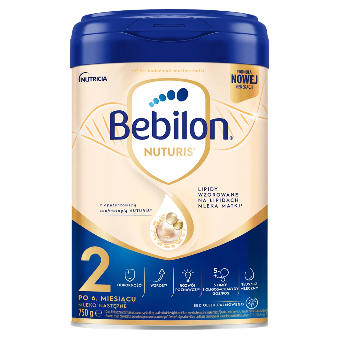 Bebilon Nuturis 2 mleko następne po 6. miesiącu, proszek, 750 g