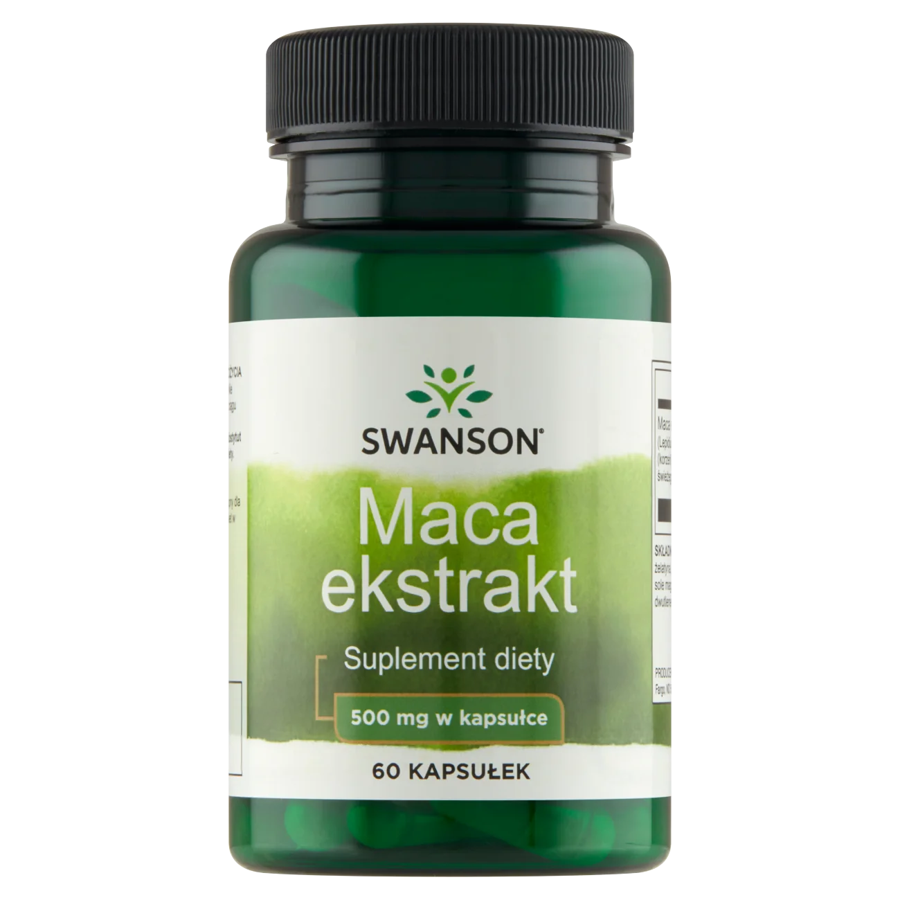 Swanson Maca 500 mg 60 kapsułek