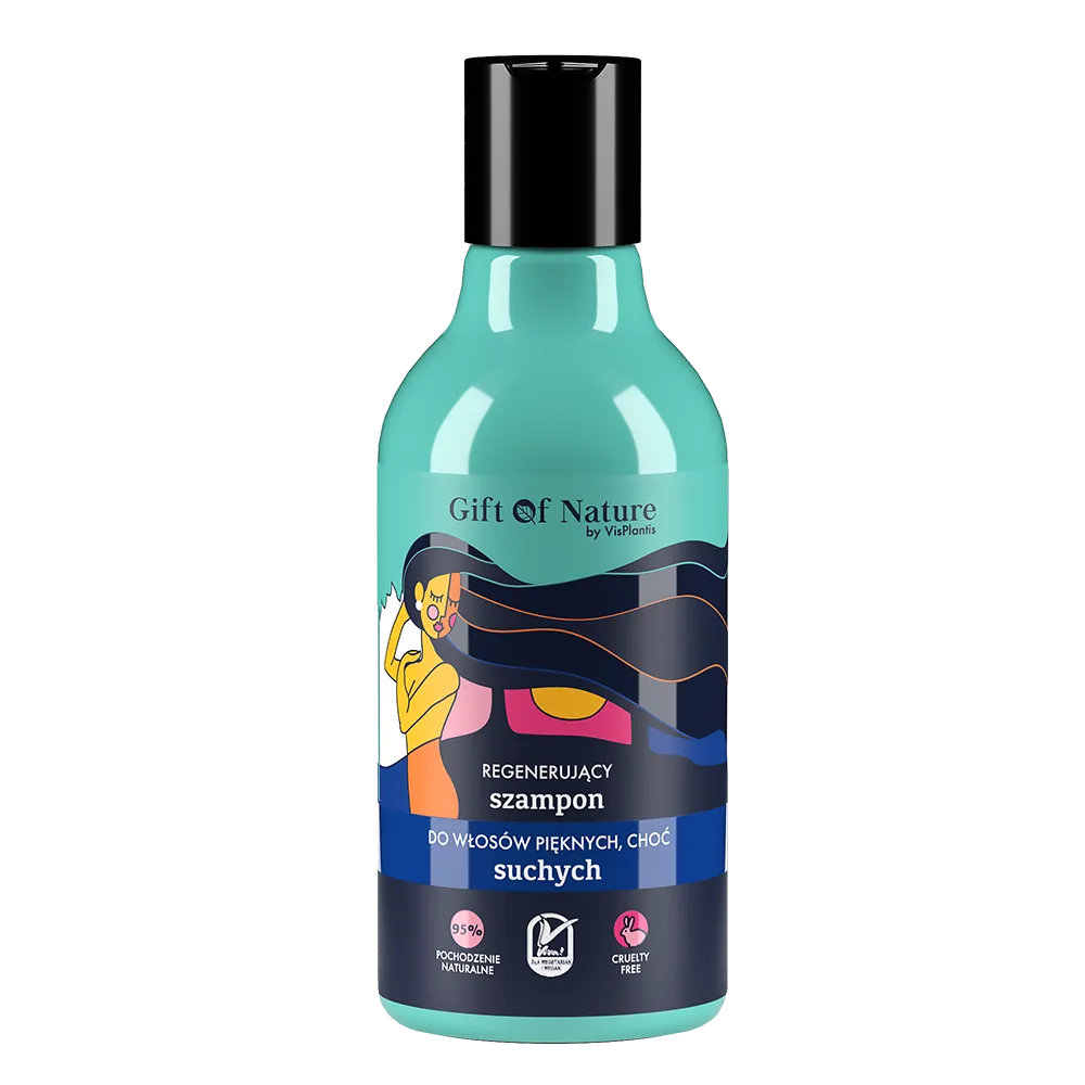 Gift of Nature, szampon do włosów suchych, 300 ml