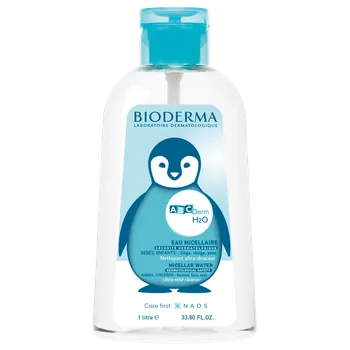 Bioderma Abcderm H2O, płyn micelarny dla dzieci i niemowląt, 1l 