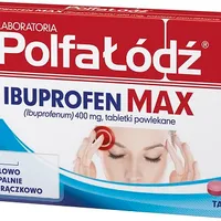 Laboratoria PolfaŁódź Ibuprofen Max, 400 mg, 10 tabletek