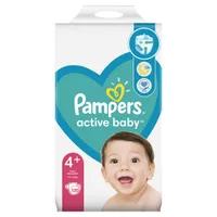 Pampers Active Baby, pieluchy, rozmiar 4+, 10-15 kg, 120 sztuk