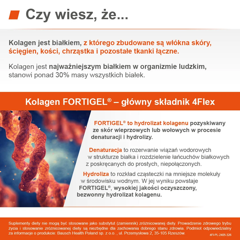 4Flex suplement diety 30 saszetek z proszkiem