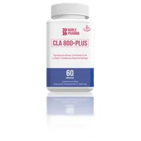 NoblePharma CLA 800 Plus, suplement diety, 60 kapsułek,