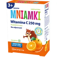 MNIAMKI witamina C 250 mg, suplement diety, 60 pastylek do ssania