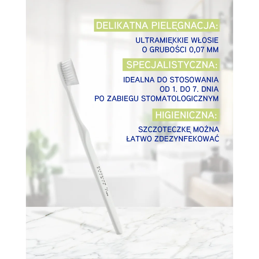 Elgydium Clinic szczoteczka do zębów pooperacyjna, 1 szt.