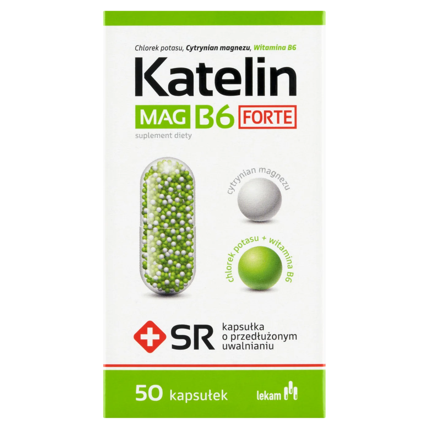 Katelin Mag B6 Forte 50 kapsułek