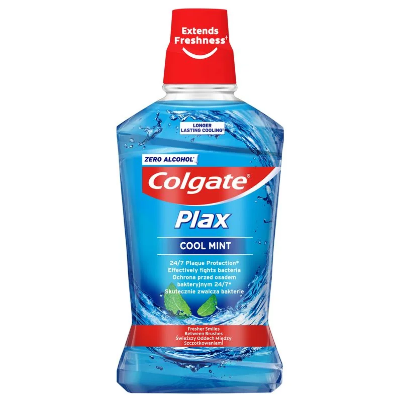 Colgate Plax Cool Mint płyn do płukania jamy ustnej, 500 ml