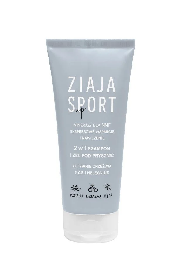 Ziaja Sport 2 w 1 szampon i żel pod prysznic, 200 ml