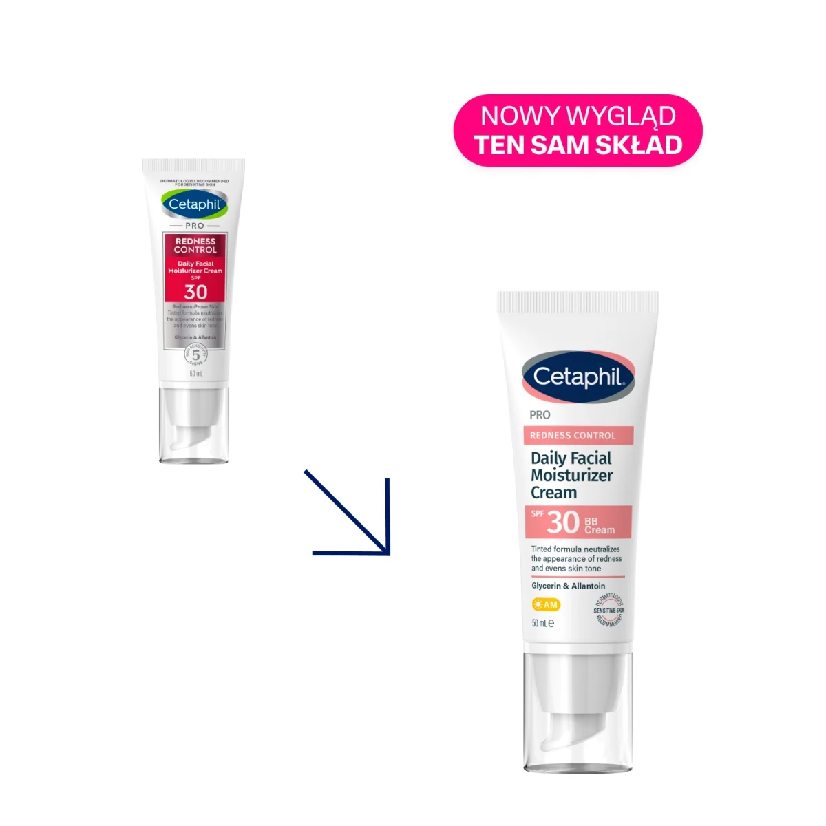 Cetaphil Pro Redness Controln krem nawilżający do twarzy SPF 30, 50 ml
