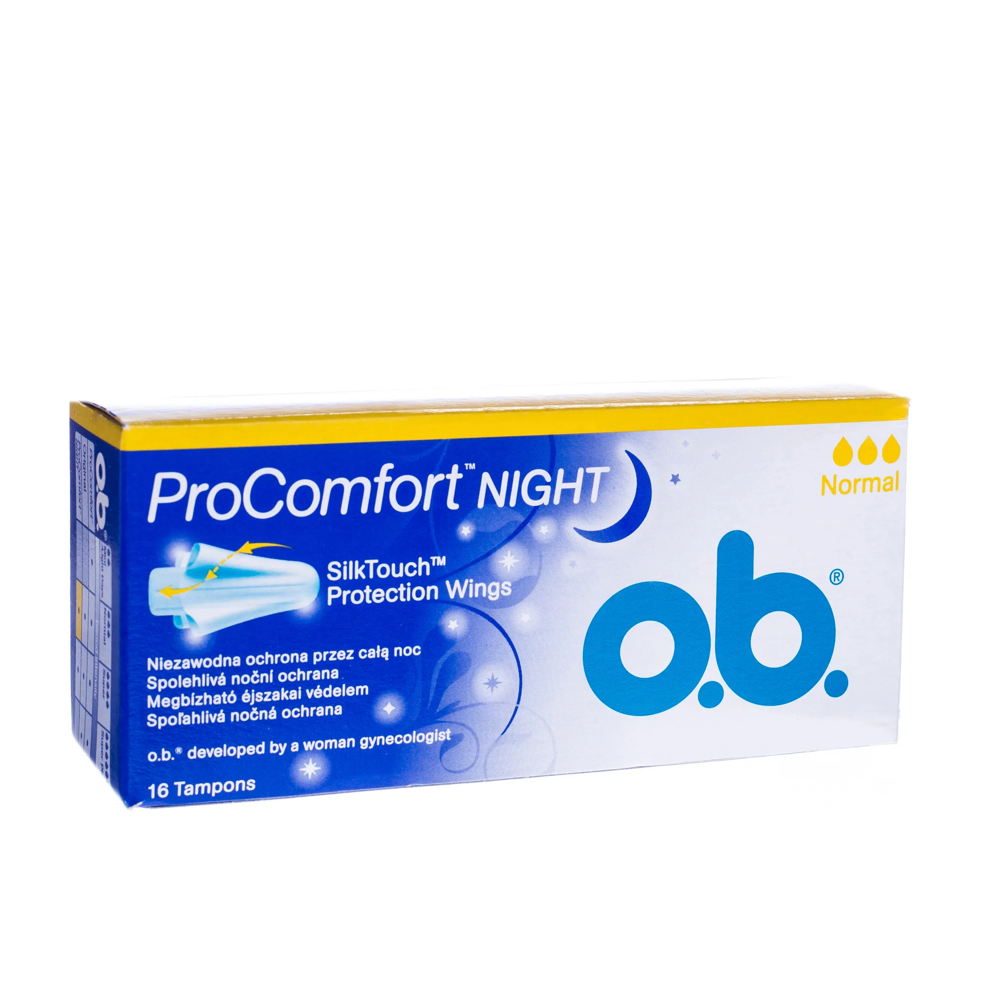 OB Procomfort Night Normal, tampony higieniczne, 16 sztuk 