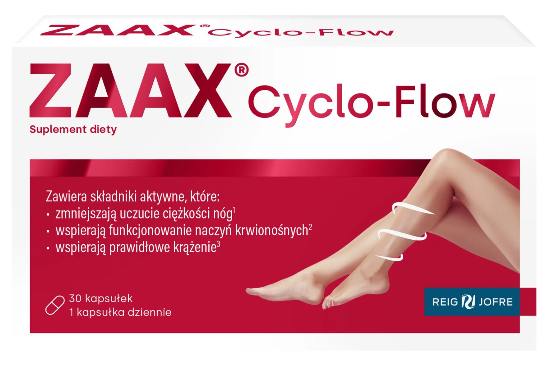Zaax Cyclo-Flow 30 kapsułek