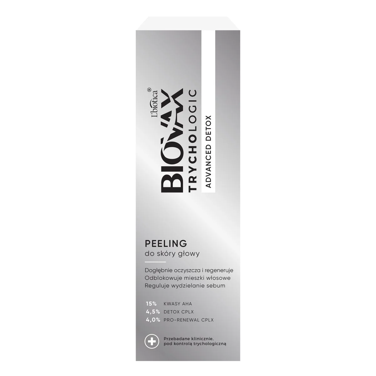Biovax Trychologic Advanced Detox, peeling do skóry głowy, 50 ml