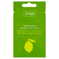 Ziaja, orzeźwiający peeling do twarzy z limonkowo-cytrusowym koktajlem egzotycznym, 7 ml